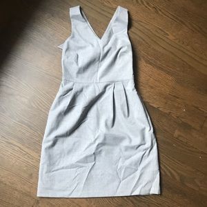 Banana Republic Grey Bow Dress